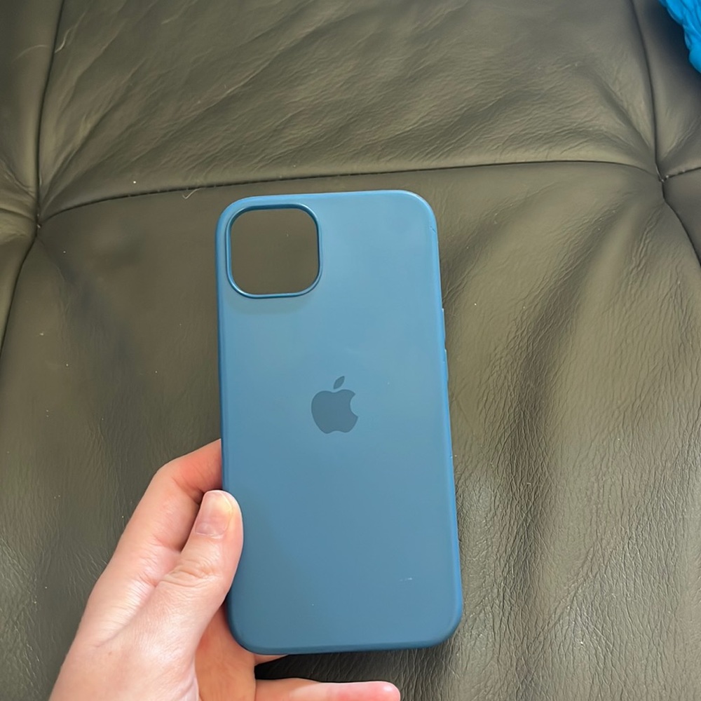Blue apple case